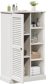 vidaXL Ντουλάπι Μπάνιου VIGO Λευκό και Αντίκα Λευκό 68 x 34 x 110 εκ.