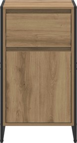 vidaXL Πλαϊνό γραφείο Artisan Δρυς 43 x 36 x 75,5 εκ.