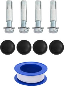vidaXL Ηλιακό ντους με κεφαλή ντους 20 l PVC, ABS, Κράμα ψευδαργύρου