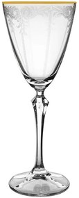 Ποτήρι Κολωνάτο Νερού Elisabeth CLX08890021 350ml Clear Από Κρύσταλλο Βοημίας Crystal