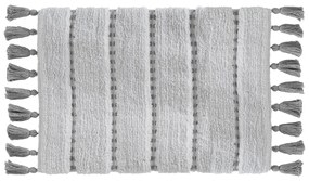 Πατάκι Μπάνιου (50x75) F-V Pompom Grey 174631B