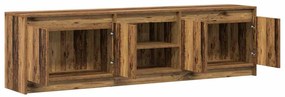 vidaXL Ντουλάπι TV Καφέ 180 x 34 x 50 εκ Επεξεργασμένο ξύλο