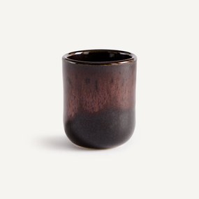 Σετ 4 μικρά γυαλιστερά κεραμικά φλιτζάνια, Zouro