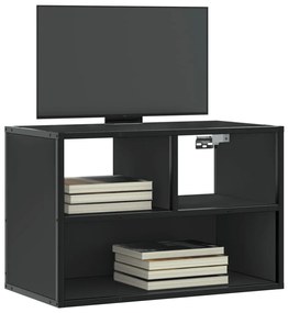 Έπιπλο Τηλεόρασης Μαύρο 60x31x39,5 εκ. Επεξεργ. Ξύλο / Μέταλλο