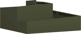 vidaXL Γλάστρα Κήπου Ελιά Πράσινη 100 x 100 x 50 cm