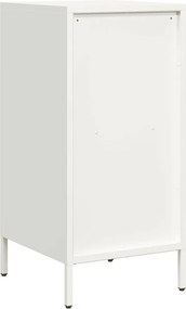 vidaXL Ντουλάπι Λευκό 35x39x73,5 εκ. από Χάλυβα Ψυχρής Έλασης