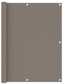 Διαχωριστικό Βεράντας Taupe 120 x 600 εκ. Ύφασμα Oxford