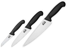 Μαχαίρια Butcher SBU-0220 (Σετ 3τμχ) Black Samura Stainless Steel