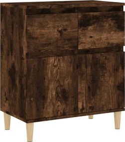 vidaXL Ντουλάπι Καπνιστή Δρυς 60x35x70 εκ. από Επεξεργασμένο Ξύλο