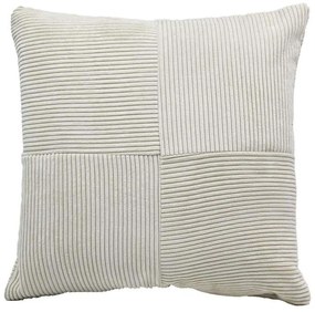 Μαξιλάρι Διακοσμητικό (Με Γέμιση) Parallel 374-225-504 Beige 43X43 Ύφασμα