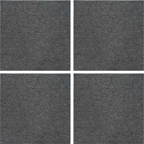 vidaXL Πλακάκι Χαλιού Μεσαίο Γκρι 50 x 50 cm 4 pcs