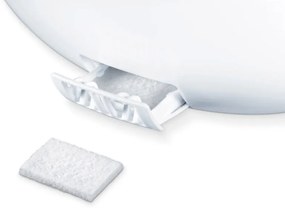 Υγραντήρας αέρα Beurer LB 37, Μέχρι 20 m2, 200 ml/h, ενδείξεις LED, Νυχτερινή λειτουργία, Λευκό