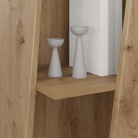vidaXL Πλευρικό Ράφι 33 x 32 x 100,5 εκ. Επεξεργασμένο ξύλο