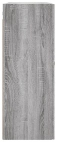 vidaXL Ντουλάπια Τοίχου 2 τεμ. Γκρι Sonoma 69,5 x 34 x 90 εκ.