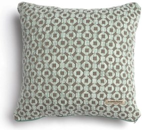 Διακοσμητική μαξιλαροθήκη Aslanis Home Vermio-Menta-Sokola-30 x 50 εκ.