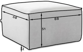 Πουφ Silla-Mple Raf