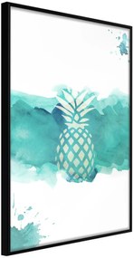 Αφίσα - Pastel Pineapple - 20x30 - Μαύρο - Χωρίς πασπαρτού