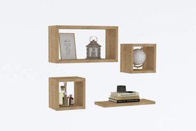 Wall Shelf Babi - Sapphire Oak Sapphire Oak