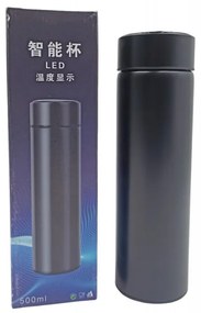 ΑΝΟΞΕΙΔΩΤΟ ΘΕΡΜΟΣ 500ml ΜΑΥΡΟ ΧΖ-6604-ΧΖ-6604
