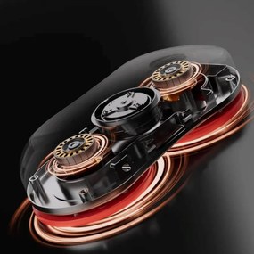 Ρομπότ καθαρισμού παραθύρων HUTT DDC55 Pro, 5400 Pa, 150 μ², αισθητήρες AI, έξυπνος αλγόριθμος, λευκό