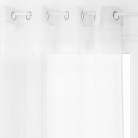 Κουρτίνα (135x240) Με Τρουκς A-S Moly White 146280Z