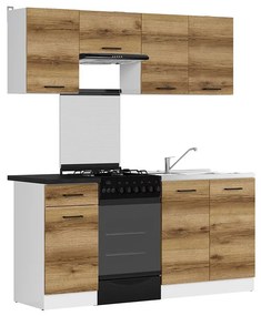 Σετ κουζίνας Econ plus 119, 170x60cm, 73 kg, Πάγκος, Πλαστικοποιημένη μοριοσανίδα | Epipla1.gr