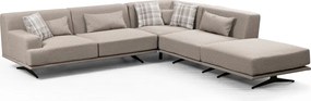Corner Sofa Bentley Corner (L3-C-O1-PUF) Beige