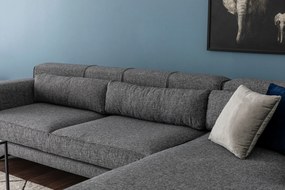 Corner Sofa Jivago Corner Right (L2-Chl) - Grey Grey