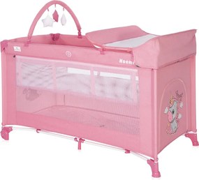 BABY COT NOEMI 2 LAYERS PLUS ROSE VELVET UNICORN