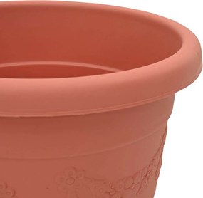 vidaXL Στρογγυλή Γλάστρα Λουλουδιών 6 pcs Κεραμιδί Ø 26 x 21.5 εκ.