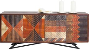Μπουφές Tomahawk Ξύλο Καφέ  177x45x75εκ - Πολύχρωμο
