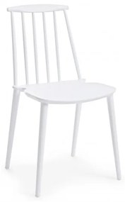 Καρέκλα Scott Λευκή 43x40x53εκ. - Λευκό