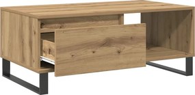 vidaXL Τραπεζάκι Σαλονιού Αρτισιανή Δρυς 90x50x36,5εκ Επεξεργασμ. Ξύλο