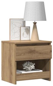 vidaXL Κομοδίνα 2 τεμάχια Artisan Oak 40x30x39 cm Κατασκευασμένο ξύλο