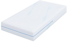 vidaXL Στρώματα Λευκό 80 x 160 cm 100% ύφασμα πολυεστέρα με τζακάρ