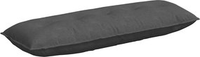 vidaXL Μαξιλάρι Πλάτης Σκούρο Γκρι 140 x 50 x 19 cm