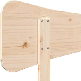 vidaXL Κεφαλάρι 120 εκ. από Μασίφ Ξύλο Πεύκου