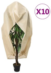 Καλύμματα Φυτών Αντιπαγετικά Φερμουάρ 10τεμ. 70 γρ/μ² 1x1,55μ.