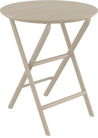 HELEN TAUPE Φ60X74εκ. ΤΡΑΠΕΖΙ ΠΤΥΣ/ΝΟ ΠΟΛ/ΝΙΟΥ SIESTA Φ60X74εκ.