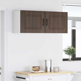 vidaXL Πάνελ πλυντηρίου πιάτων Kalmar 2 pcs Καφέ δρυς