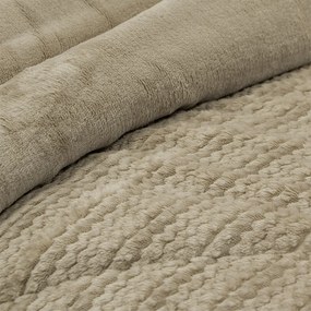 LINO ΚΟΥΒΕΡΤΟΠΑΠΛΩΜΑ STACY TAUPE 160X220