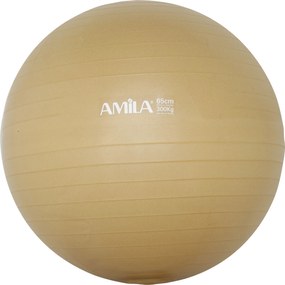 Amila Μπάλα Γυμναστικής GYMBALL 65cm Χρυσή (95847)