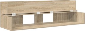 vidaXL Γραφείο Στούντιο Sonoma Δρυς 152 x 40 x 19,5 εκ.