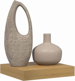 vidaXL Ράφι Τοίχου Επιτοίχιο Καφέ 23 x 23,5 x 3,8 cm