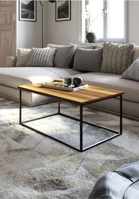 Stewehome Τραπέζι σαλονιού από ατλαντικό πεύκο 90x60x40 cm