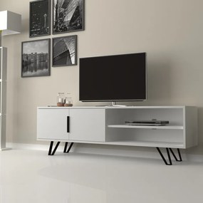 ΕΠΙΠΛΟ ΤΗΛΕΟΡΑΣΗΣ FOOT MEGAPAP ΧΡΩΜΑ ΛΕΥΚΟ 160X35X49ΕΚ.