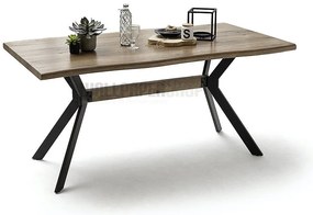 ΤΡΑΠΕΖΙ ΚΑΦΕ ΞΥΛΟ / ΜΕΤΑΛΛΟ 160x90x76
