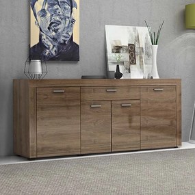 Μπουφές μελαμίνης Joseph Megapap χρώμα καρυδί 177x40x76εκ.-GP028-0081,3