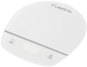 Lexical LKS-4301WH Ψηφιακή Ζυγαριά Κουζίνας 1gr/5kg Λευκό