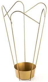 Ομπρελοθήκη 247HFM1162 Φ37x60cm Gold Aberto Design Metal